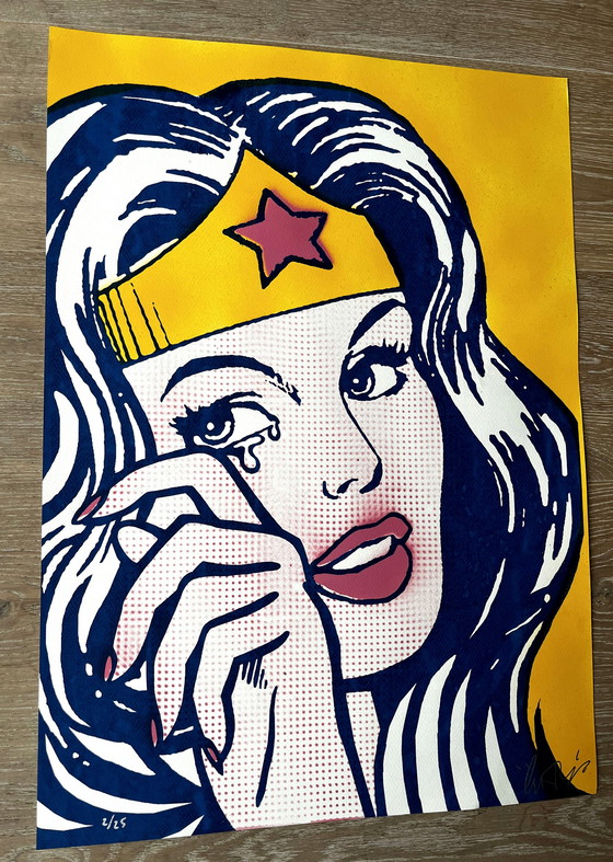 Image 1 of Copyright - Huilende vrouw