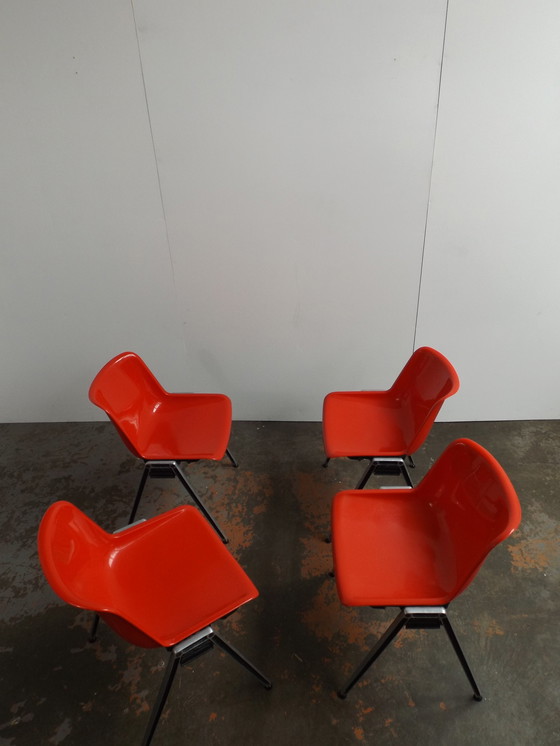 Image 1 of 4x Tecno Modus stoelen