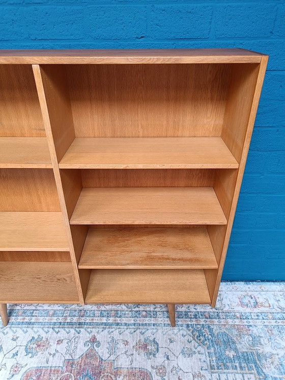 Image 1 of Vintage Eiken Vakkenkast Boekenkast