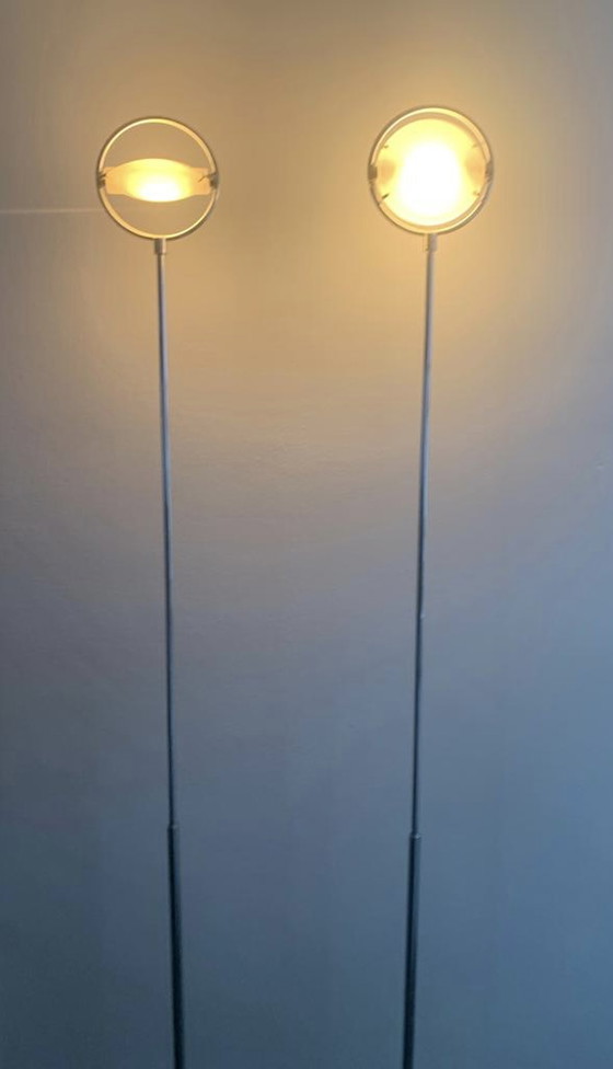 Image 1 of 2x Fontana Arte Nobi vloerlamp