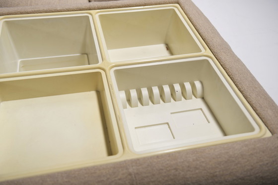 Image 1 of Geweldige Vintage Nuvolone set in bouclé van Rino Maturi voor MiMo Padova Italië