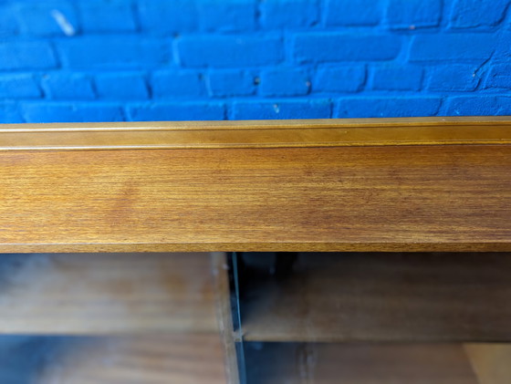 Image 1 of Vintage vitrine kast/ boekenkast, jaren 60