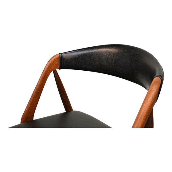 Image 1 of Kai Kristiansen Vintage Deense teakhouten eetkamerstoelen, model 31