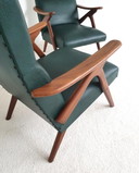 Vintage fauteuil Deens mid century design