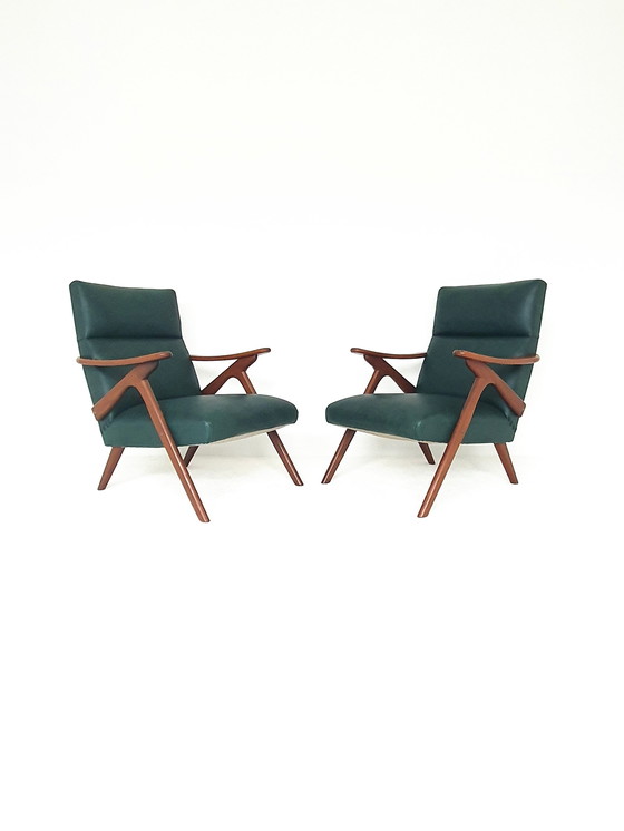 Image 1 of Vintage fauteuil Deens mid century design