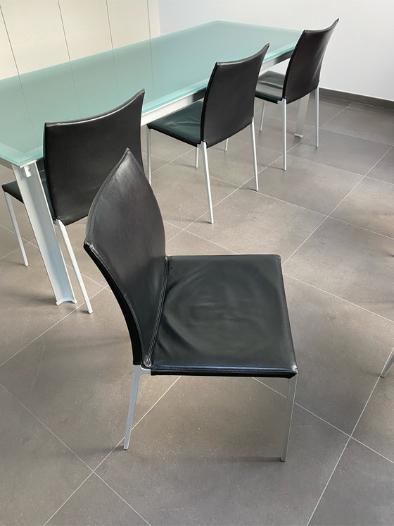 Image 1 of 6x zanotta lia stoelen