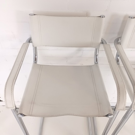 Image 1 of 4x vintage Bauhaus barkruk