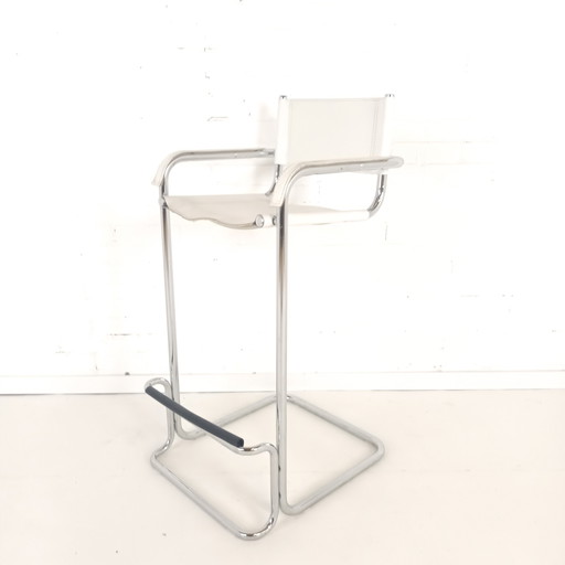 4x vintage Bauhaus barkruk