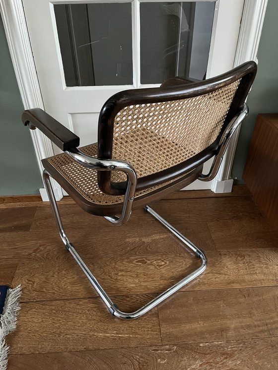 Image 1 of 2 x vintage Cesca buizenframe stoelen