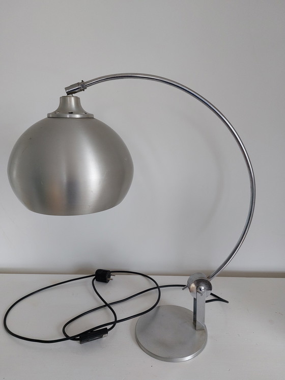 Image 1 of Mid-century tafel/ bureau boog Lamp