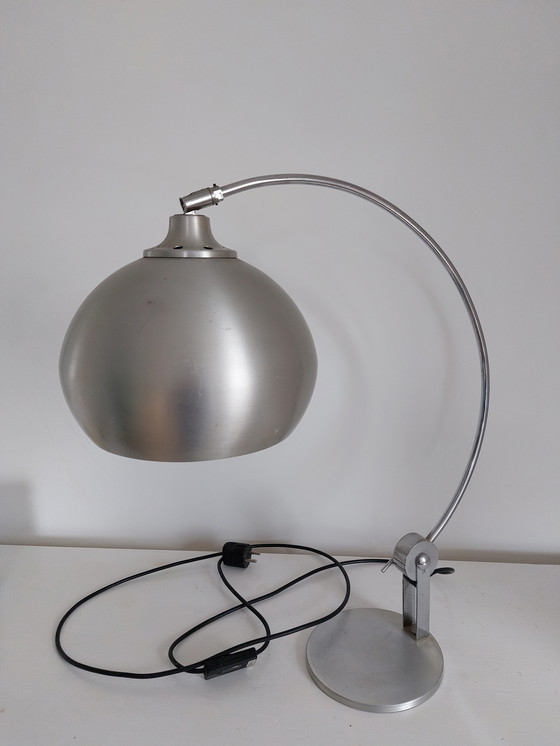 Image 1 of Mid-century tafel/ bureau boog Lamp