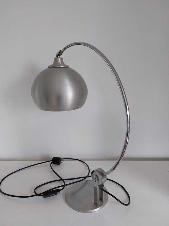 Image 1 of Mid-century tafel/ bureau boog Lamp