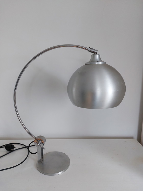 Image 1 of Mid-century tafel/ bureau boog Lamp