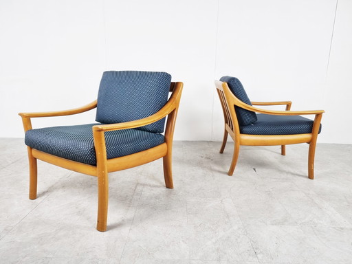 2x Wilhelm Knoll fauteuil