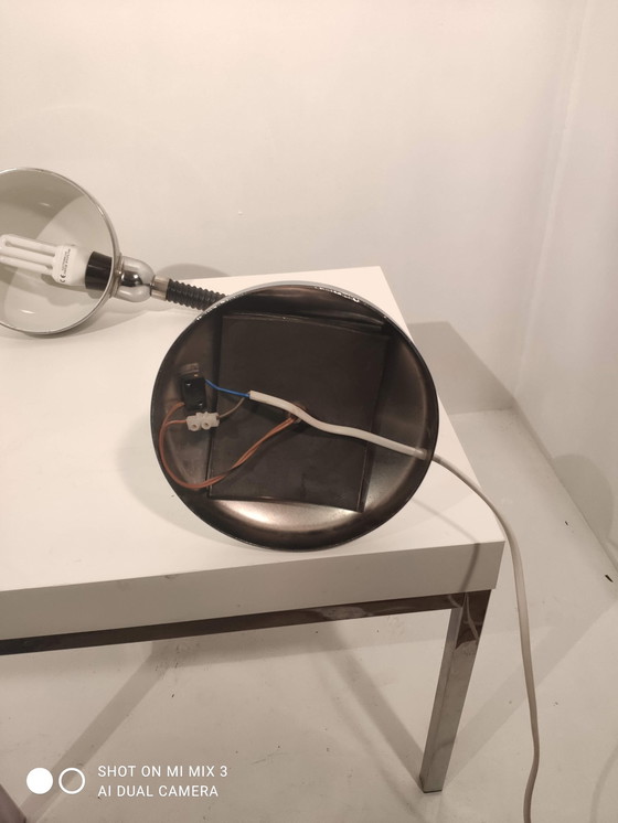 Image 1 of Vintage chromen tafellamp