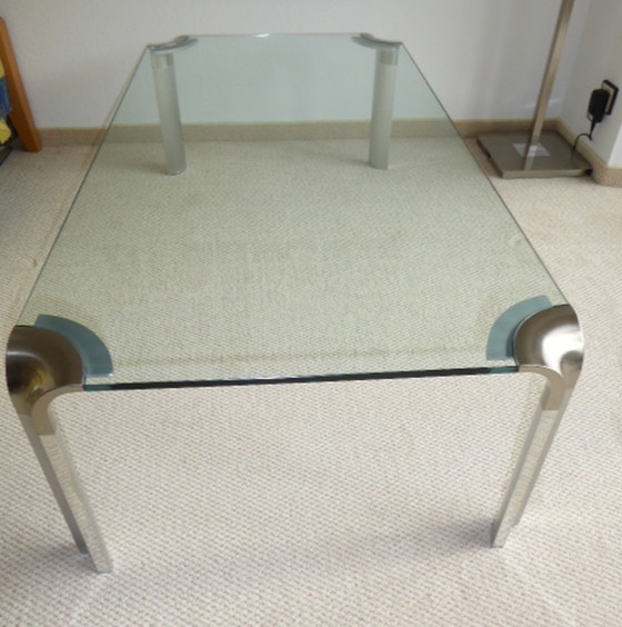 Image 1 of Eigentijdse Glas salontafel