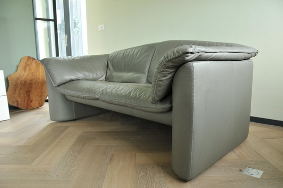 Image 1 of 2x Leolux Clio vintage 2-zitsbank