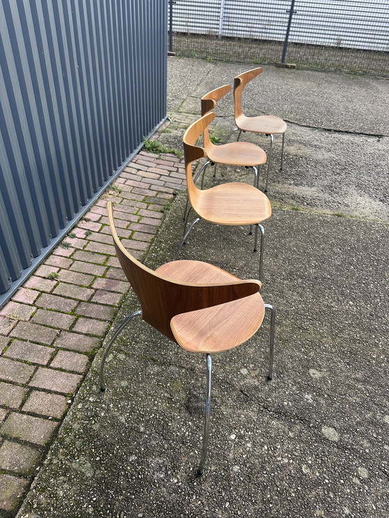 Image 1 of 4 x dolphin stoel eetkamerstoelen 