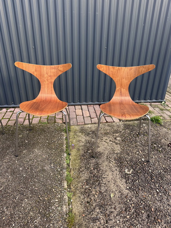 Image 1 of 4 x dolphin stoel eetkamerstoelen 