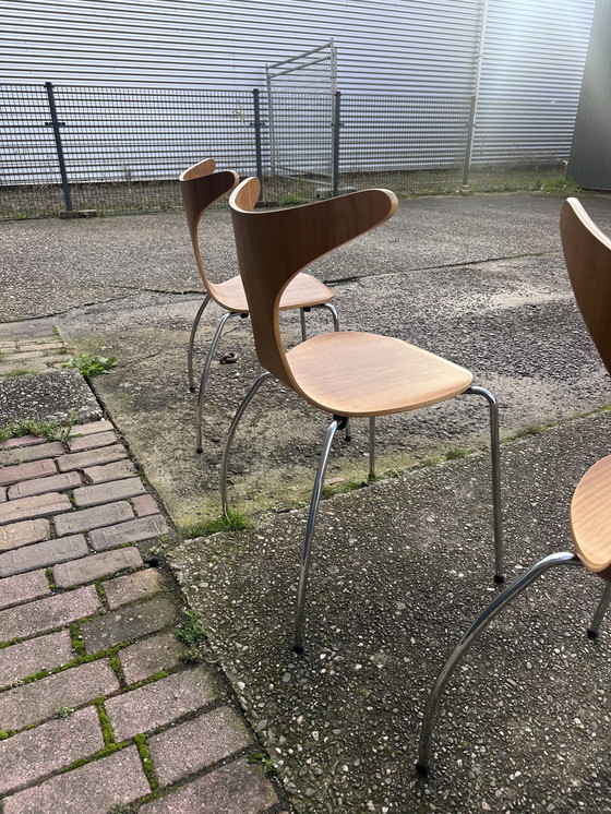 Image 1 of 4 x dolphin stoel eetkamerstoelen 