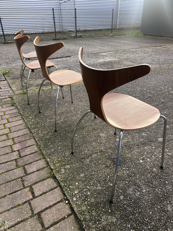 Image 1 of 4 x dolphin stoel eetkamerstoelen 