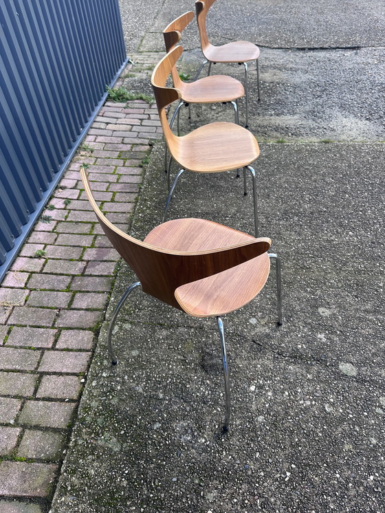 Image 1 of 4 x dolphin stoel eetkamerstoelen 