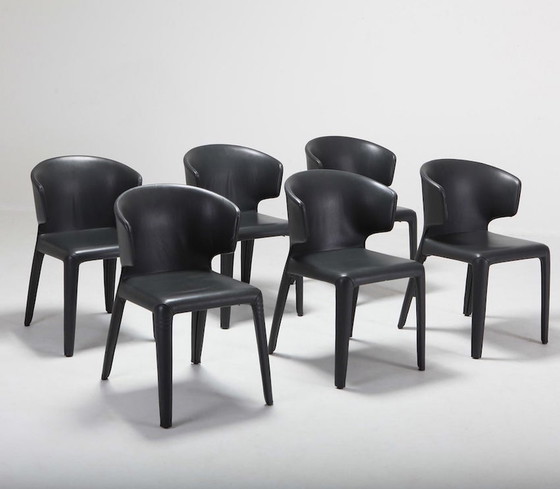 Image 1 of 6x Cassina Hola stoel