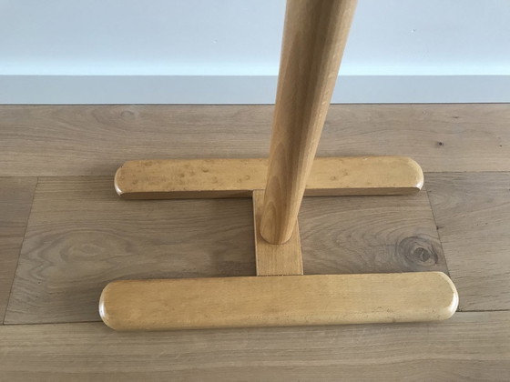 Image 1 of Mid century houten kapstok - Valet stand.