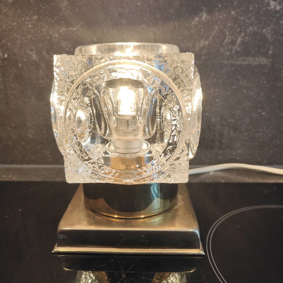 Image 1 of Peill & Putzler Early Ice Cube lamp op voet