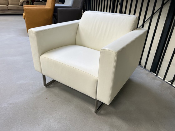 Image 1 of Artifort Mare fauteuil wit leer