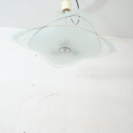 Image 1 of Mid-century plafondlamp