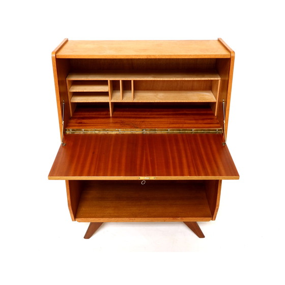 Image 1 of Vintage secretaire / dressoirkast gemaakt in de jaren '60
