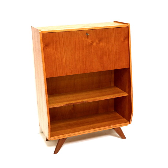 Image 1 of Vintage secretaire / dressoirkast gemaakt in de jaren '60