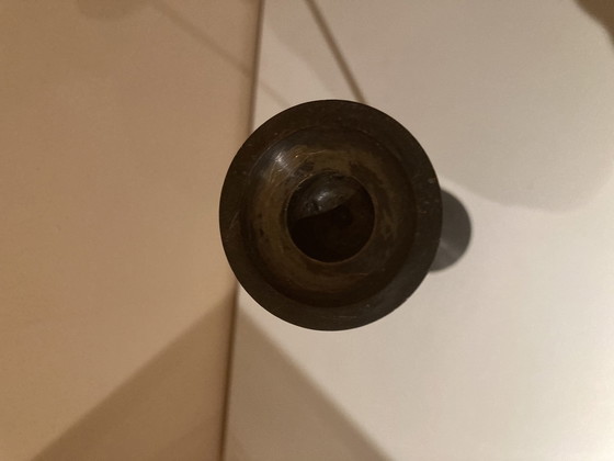 Image 1 of Vintage Bronzen Memphis Milano kandelaar