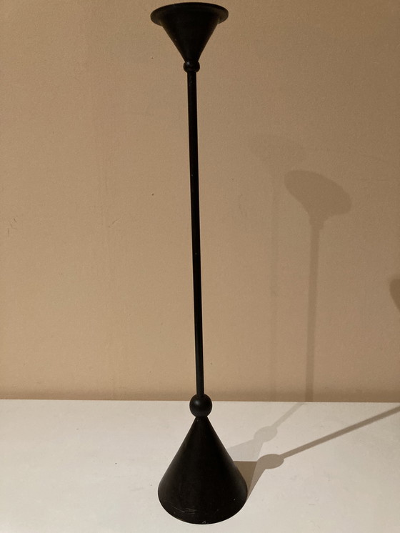 Image 1 of Vintage Bronzen Memphis Milano kandelaar