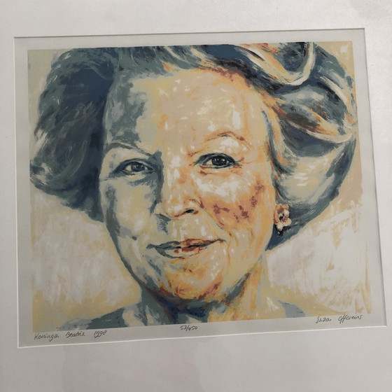 Image 1 of Suzan Offereins - koningin Beatrix 1998