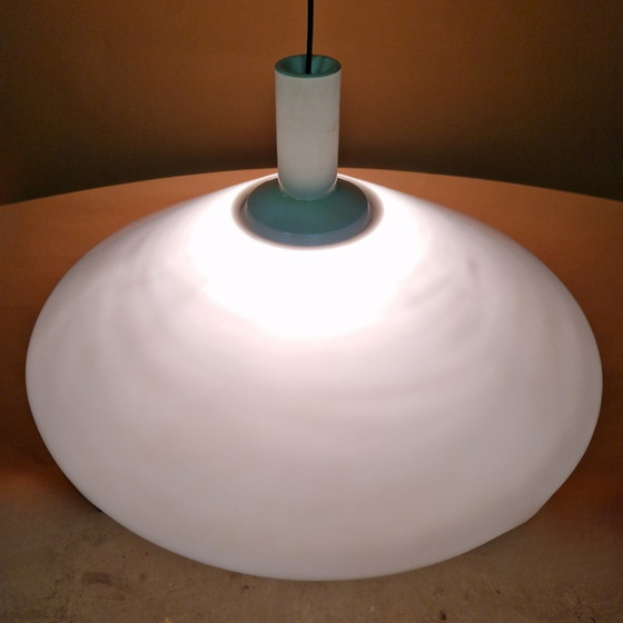 Image 1 of Hanglamp model 1857 van Martinelli Luce, Italië, jaren 70