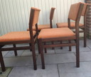 4x Pastoe SA07 eetkamerstoelen