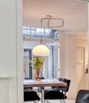 Space Age lamp met zwenkarm