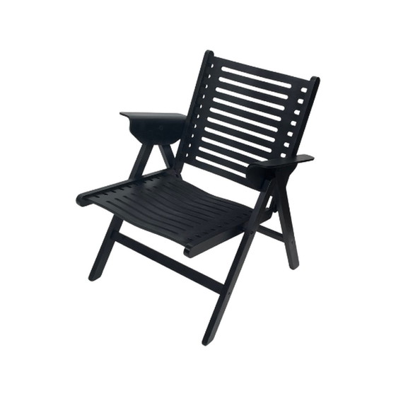 Image 1 of Niko Kralj Stol Industrija Pohistva klapstoel type Rex (lounge model / laag 38cm zithoogte)
