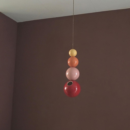 Vintage keramieken plantenhanger