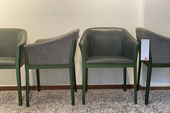 Image 1 of 4x Cassina Cotone Slim stoel