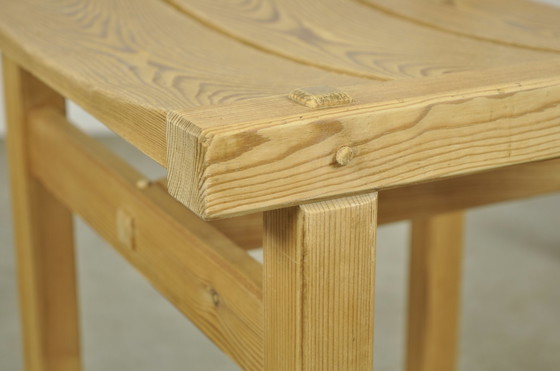 Image 1 of 4x Stange Bruk Edvin Helseth Trybo eettafelstoelen