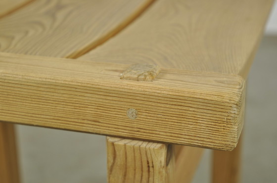 Image 1 of 4x Stange Bruk Edvin Helseth Trybo eettafelstoelen