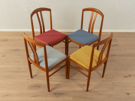 Image 1 of  Eetkamerstoelen uit de jaren 60, Carl Ekström