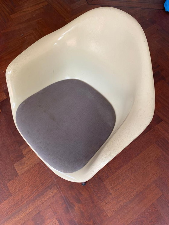 Image 1 of 6x Eames DAX eetkamerstoelen