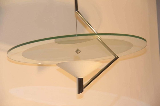 Image 1 of Fontana Arte Daniela Puppa, hanglamp glas metaal