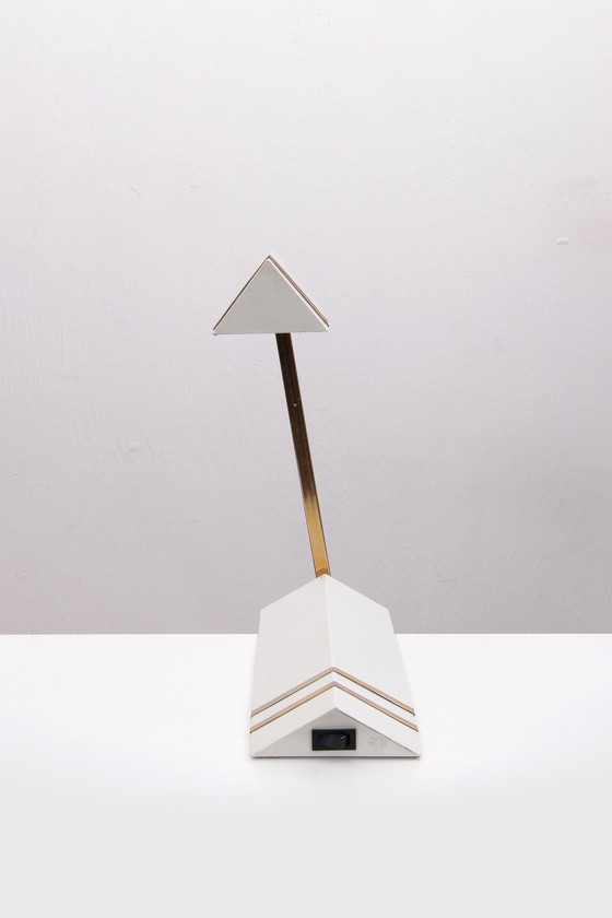 Image 1 of Italiaanse bureaulamp mooi strak design,1960