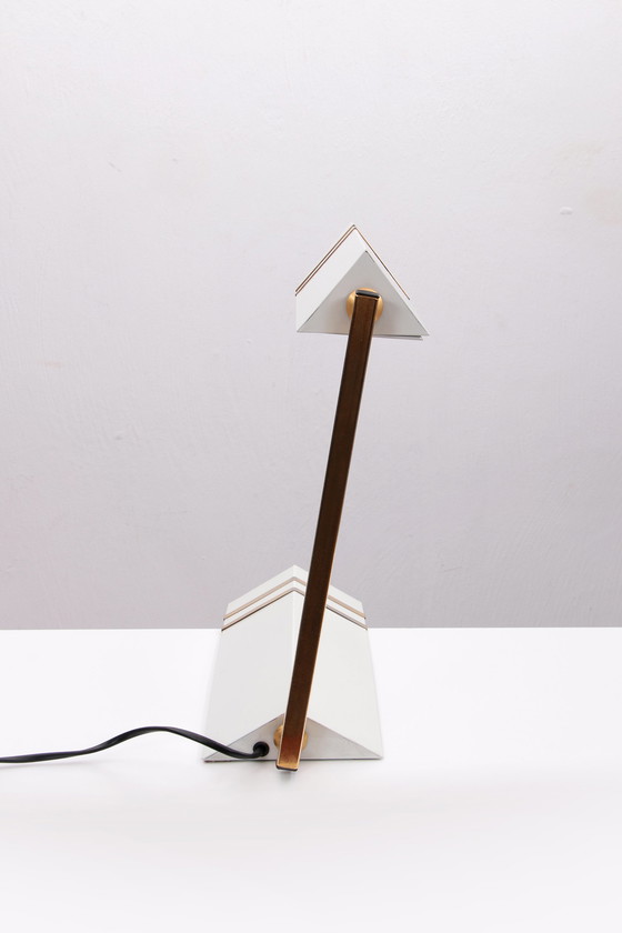 Image 1 of Italiaanse bureaulamp mooi strak design,1960