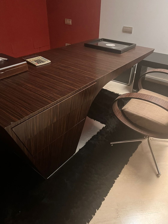 Image 1 of Roche Bobois bureau incl. bureaustoel